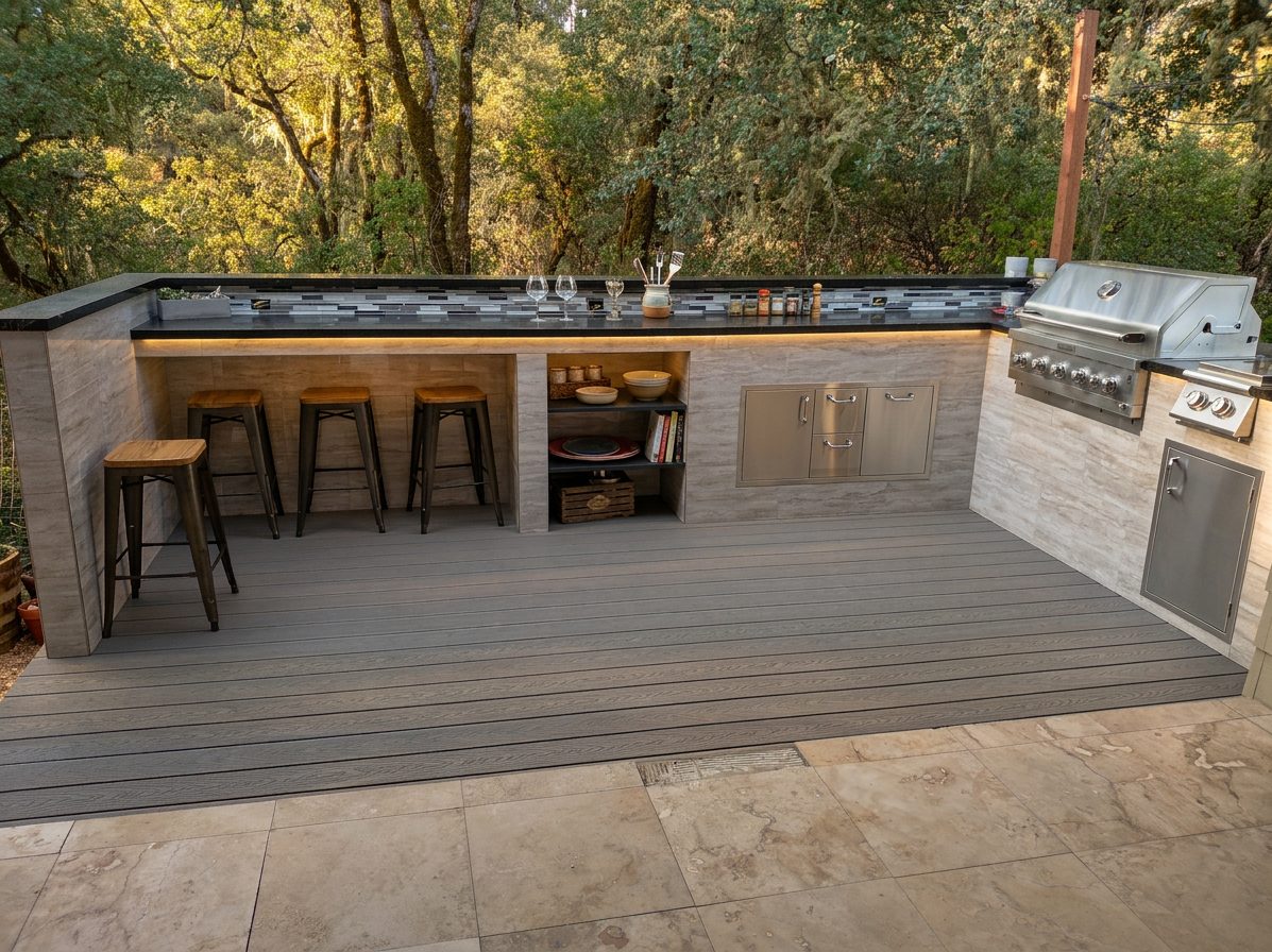 Outdoor kitchen
